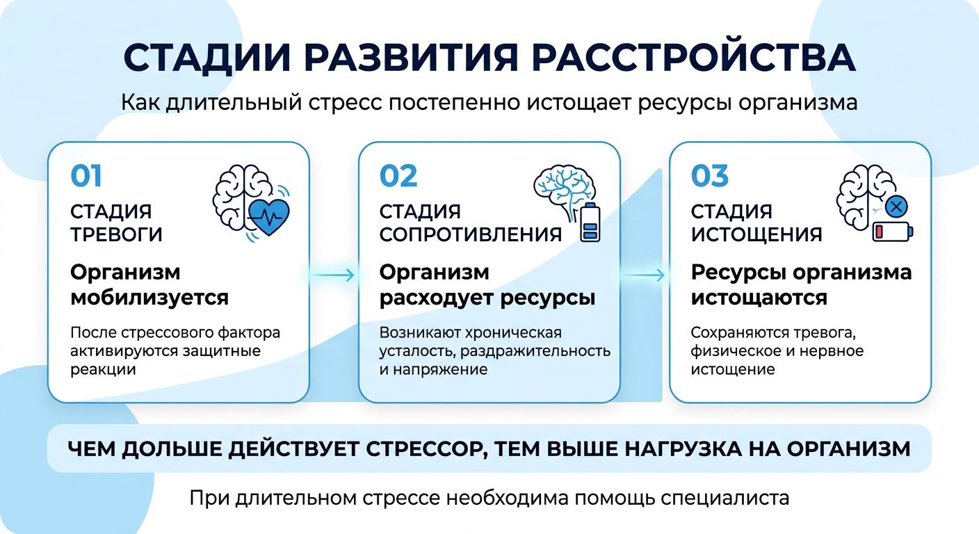 Лечение стресса в Чапаевске инфографика